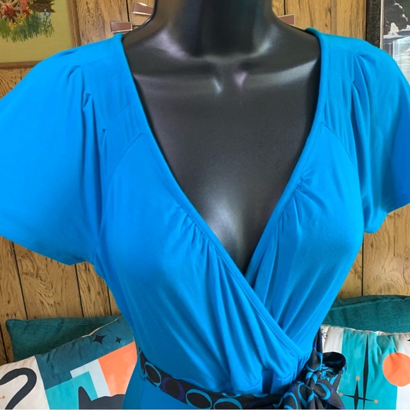 Banana Republic Retro Faux Wrap Dress - Picture 6 of 12